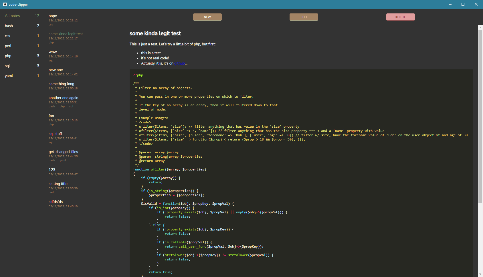 Introducing the Code Clipper desktop app – Andy's blog o' goodness